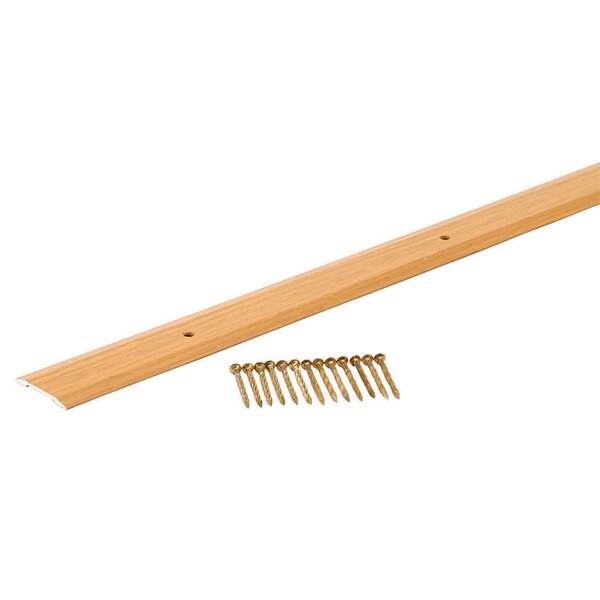 M-D Building Products M-D Building Products METAL DECOR 1.25 in. W X 36 in. L Natural Oak Aluminum Seam Binder 40132 - main